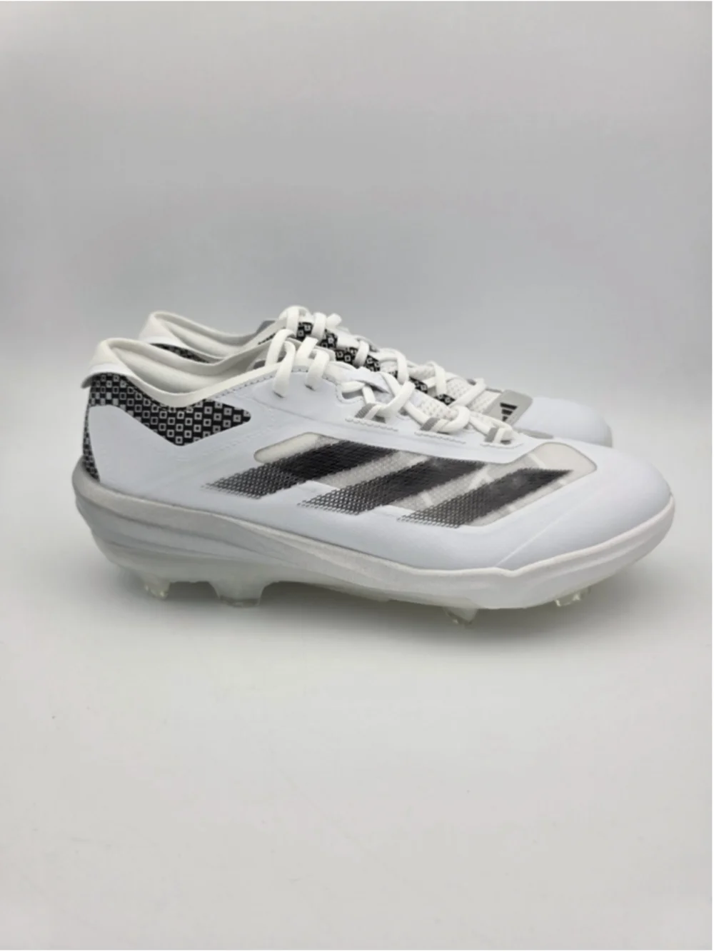 Adidas Adizero Impact TPU Men's Size 10 White Black Baseball Cleats IH4730